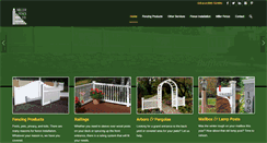 Desktop Screenshot of millerfence.com